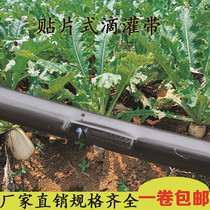 Agricultural drip irrigation belt manufacturers drip drip pipe under film drip irrigation belt agricultural drip irrigation pipe 16 Inlay patch type drip irrigation tape