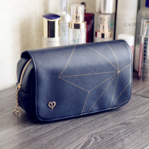 CPB cosmetic bag flip bag portable travel handbag carry-on cross-body large-capacity storage bag