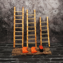 Sashimi Sushi Swing Piece Seafood Shop Decoration Ladder Creative Pendulum Pan Decorative decorated with Japanese style sushi Bamboo Silk Bamboo Mat