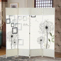  Fabric simple folding screen partition living room household economical simple fashion mobile small apartment entrance folding screen