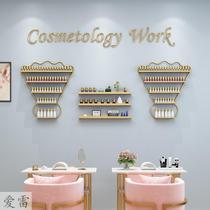 Net red nail oil glue display rack Storage rack European nail polish rack Wall-mounted storage rack Nail display rack