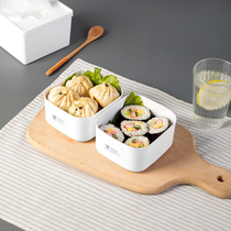 Food grade refrigerator food storage box Miscellaneous grain rice storage box rice quantitative kitchen special storage artifact