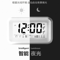 Polaris alarm clock Lazy snooze luminous mute creative fashion multi-function electronic bedside childrens LED alarm clock