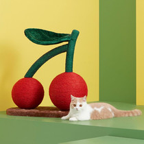 Unstuck Cherry Cat Climbing Frame Cat Nest Cat Tree One Cat Grinding Claw Toys Small Non-Occupying Net Red Cat Ren Stand
