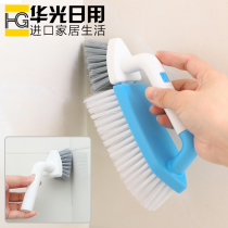 Japanese dual-use bathroom gap brush floor brush kitchen toilet floor tile corner corner cleaning brush