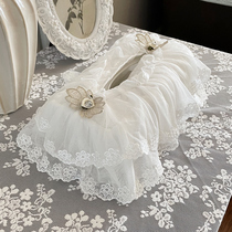 Upscale embroidery lace Korean style paper towels box towels with paper towels covered with cartons of cardboard boxes
