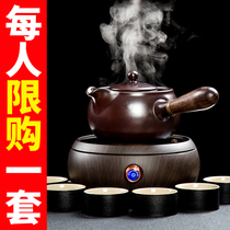 Electric pottery stove tea maker teapot set ceramic net red tea electric cooking tea stove kung fu tea kettle household