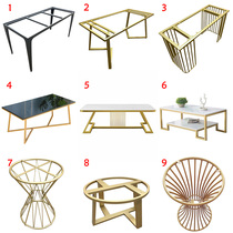 Customized metal table foot rock board marble table leg Big Board desk coffee table table table leg tea stand stand table leg