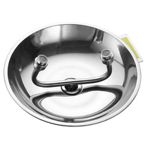 Emergency eye washer Stainless steel 304 factory inspection simple eye washer nozzle Laboratory wall-mounted
