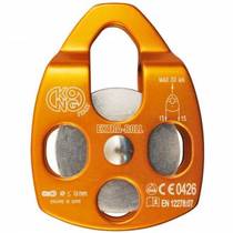 KONG EXTRA ROLL 820 rescue mountaineering rotatable side panel large pulley 30KN available 16mm rope