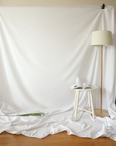 ins baby cotton photo birthday background cloth picnic mat decoration dress white tablecloth non-reflective shooting white cloth