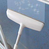 Screen brush glass cleaning artifact window gauze net free double-sided brush household high-rise telescopic window cleaning tool