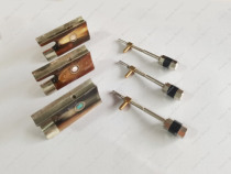 Horn golden violin bow ponytail Library violin bow accessories parts 4 4 3 4 4