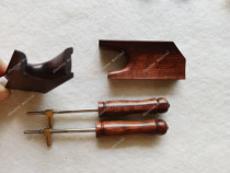 Snake Wood Baroque style angular tail Library cellist small parts accessories