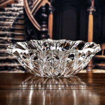 Creative Nordic Big Numbers Crystal Glass Fruit Tray Home Living Room Tea Table Modern Fruit Tray Eu Style Candy Pan Fruit Basin