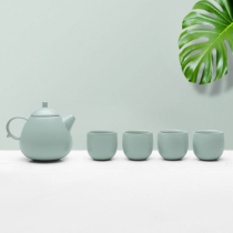 Heart-made space design philosophy pear shadow tea set exquisite pear shadow wake-up heart