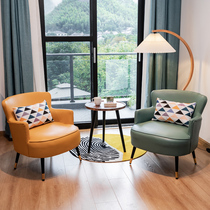 Balcony Indoor small table and chairs Three sets Nordic casual small chairs Sofa tea table Composition light and luxurious table Two chairs