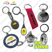 US Open Tennis Souvenir Fine Gift Collectibles Metal Plastic Rubber Trophy Keychain Keychain Hanging Lanyard