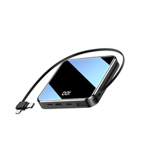 Mini Bring Your Own Line Charging Bao 20000 milliaman ultra slim portable fast charging large capacity applies Apple Xiaomi Huawei phones General mobile power Official flagship store supermassive