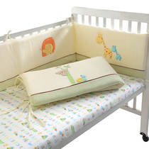 Bedwall crib anti-collision soft bag newborn baby bedding cotton removable and washable anti-drop guardrail four seasons