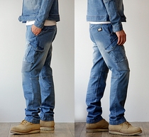 Day single overalls pants casual multi-bag pants non-German army pants French army British army motorcycle stretch jeans 8960