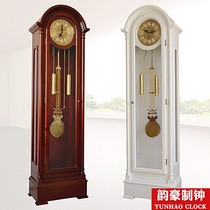 Floor Bell living room solid wood Chinese style retro vertical pendulum clock standing clock creative machinery copper Nordic atmospheric seat clock