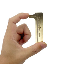 Wenwen caliper brass high precision portable mini plastic vernier caliper small household jewelry bracelet beads