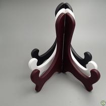 Decorative shelf disc Porcelain Disc Sub bracket Puer Pendulum Disc Support single Three-footed disc frame Putea Round Cake display photo frame Support