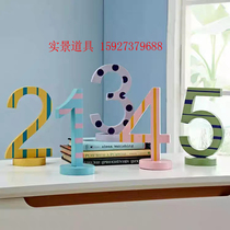 2020 new shadow building childrens real scenery props to make baby Nordic air duct wedding yarn real-view furnishing digital mother