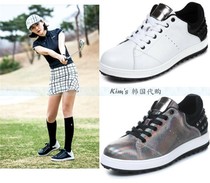 Korea W ANGLE golf 18 summer men and women lace-up non-slip sneakers 8F31