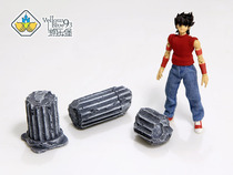 Amusement fort Saint Seiya mythological resin scene Roman broken column set (seven-color selection) Spot
