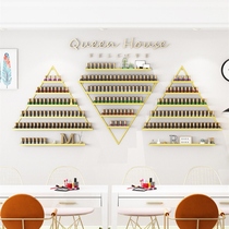Nail art shelf Wall-mounted net red nail oil glue display rack Wall-mounted nail polish display rack shelf
