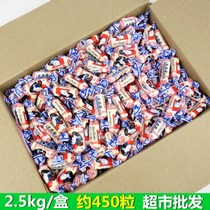 Guanshengyuan White Rabbit Milk Sugar Original Flavor 5 Jin Bulk Childrens Nostalgic Snacks Wedding Joy Sugar Fruit Shanghai Special Products