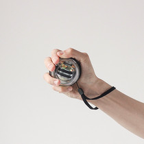 Mark measured wrist ball self-starting gyro grip ball glowing with lanyard fitness decompression exercise hand