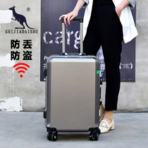 Kangaroo aluminum frame new password box 20-inch boarding box 24-inch male 26-inch student box female suitcase trolley box