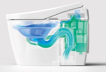 Actually home TOTO bathroom intelligent integrated warm water flushing intelligent toilet