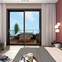 Curious home Jinyuan store Hennis doors and windows Bordeaux two-track sliding door