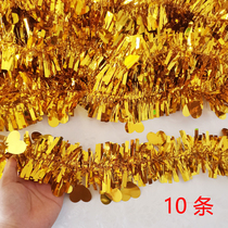 Lahua ribbon 2 meters long Christmas wool party celebration wedding room decoration hair strip Christmas tree hanging ornaments