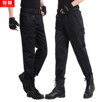 Outdoor multi-pocket casual pants loose overalls pants tactical pants straight trousers