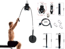 DIY self-made modified triceps high pull-down back exercise Big flying bird multi-function fitness equipment accessories