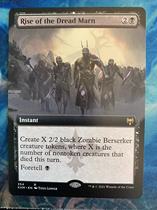 KHM Magic: The Gathering Kadheim Expansion 354 The Dread of Mann Rise
