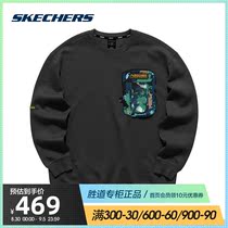  Skechers Skechers mens 2021 new walking series casual fashion long-sleeved sweater L121M025