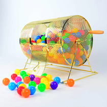 Metal lottery box lottery machine manual lottery box promotion activity touch prize party entertainment props lottery turntable