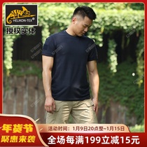Helikon hliken short sleeve T-shirt men summer tactical round neck outdoor quick-drying sports half-sleeve T-shirt recommended