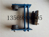 Crane I-steel pulley cable trolley double-wheel I-beam cable suspension pulley towline two-wheel skating truck