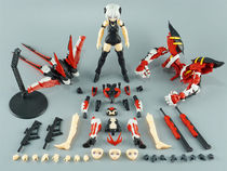 Model craftsman soul FM model red heresy machine mother RG orangutan arm flying backpack assembly mecha girl