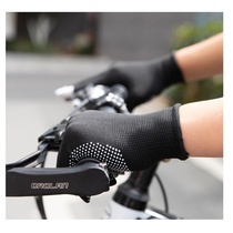 Riding gloves full finger bicycle gloves motorcycle long finger men and women Spring and Autumn Winter silicone touch screen
