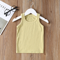 Childrens Vest Summer Thin Boys Cotton Top Wear Sleeveless base shirt Medium-sized Baby Underwear