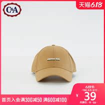 C&A男士时尚休闲字母刺绣鸭舌帽2020春季新款棒球帽CA200225032