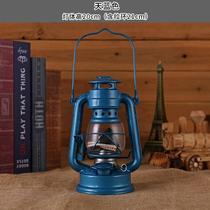 Retro oil lamp vintage lantern portable kerosene lamp camping light camping tent lamp decoration photography Outdoor